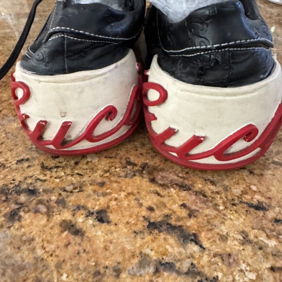 Mens Gucci Ace Supreme vintage sneakers - Picture 5 of 14